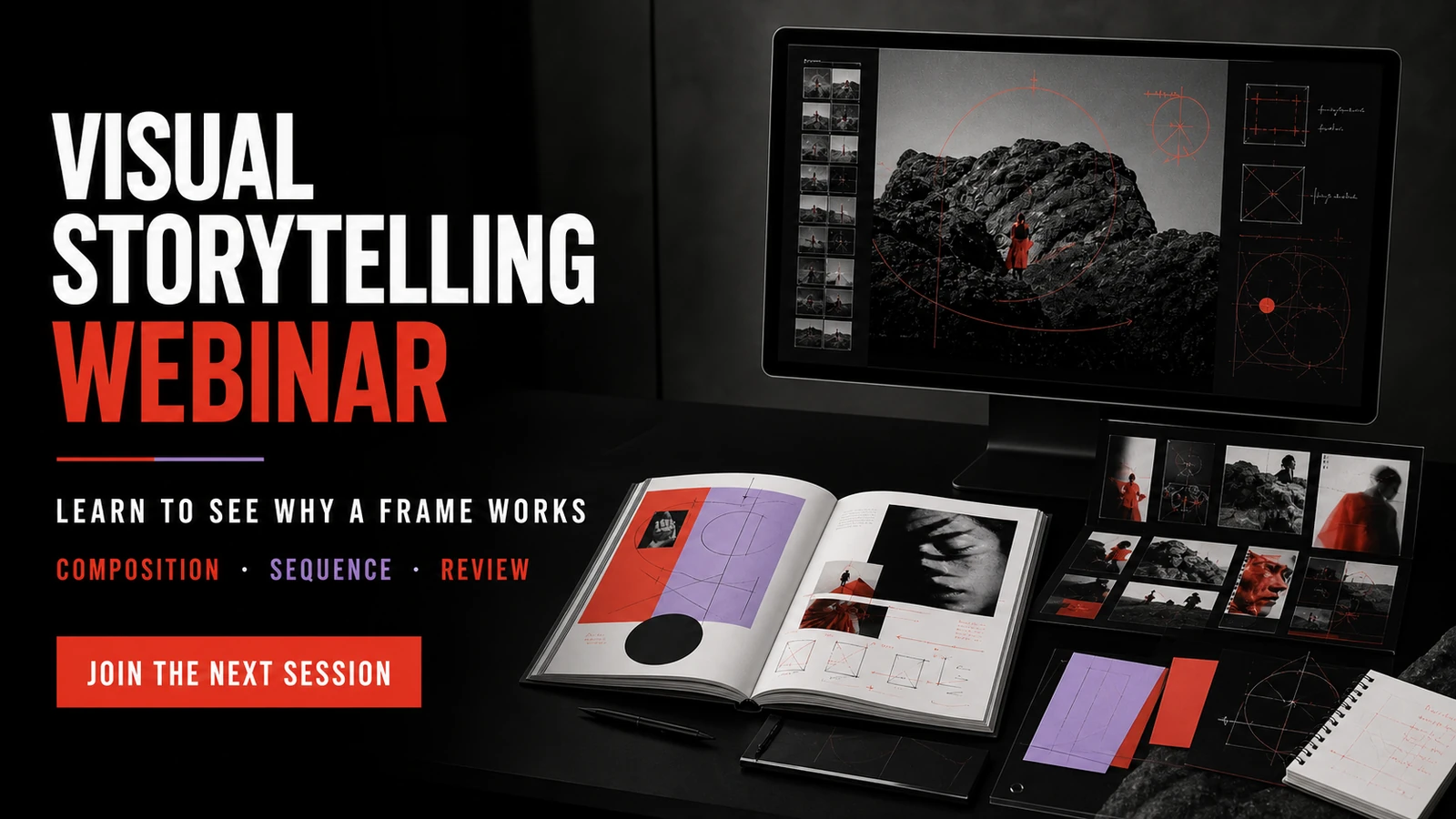 Visual Storytelling — Webinar 16:9