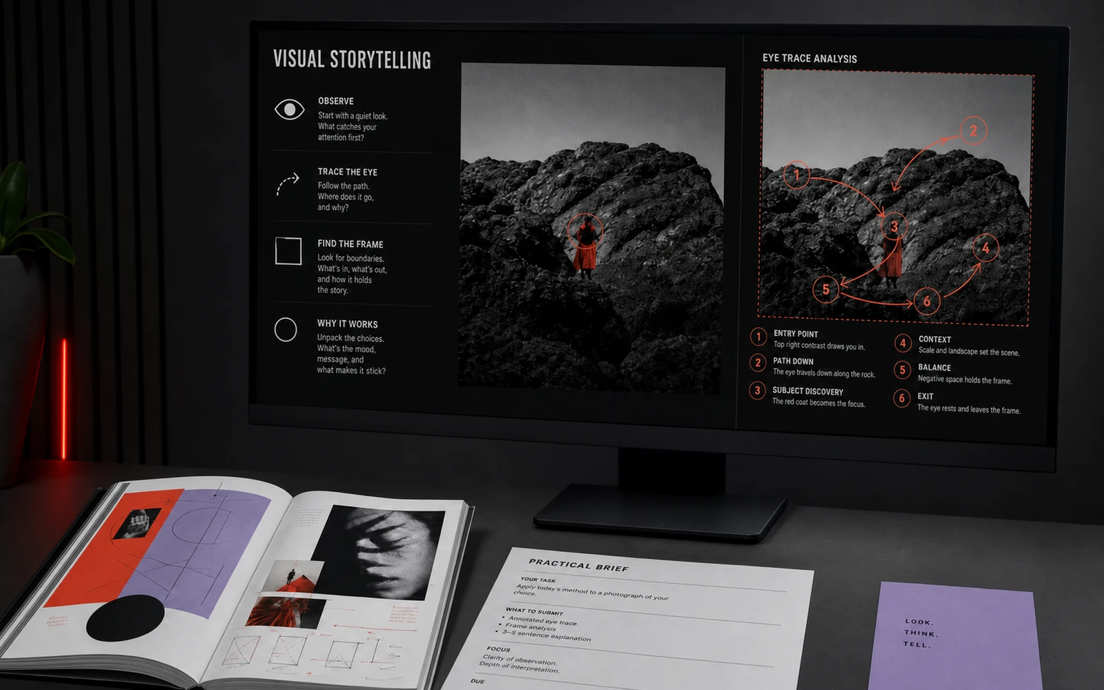 Visual Storytelling lesson presentation